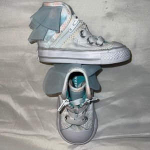 Toddler girls Converse size 3, brand new